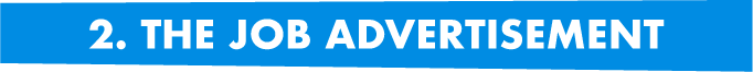 The Job Advertisement