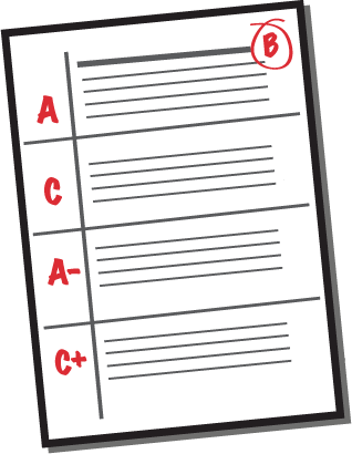 Marked paper